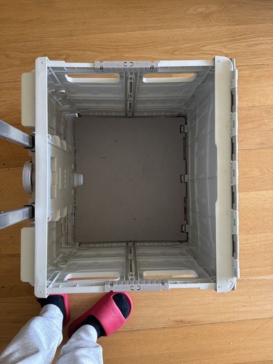 UNIQUE Stair-Climbing Folding Crate - The Ultimate Shopping Trolley
