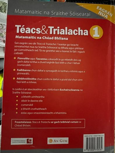 Teacs and Trialacha 1, new edition