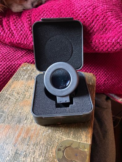 camera visible dust