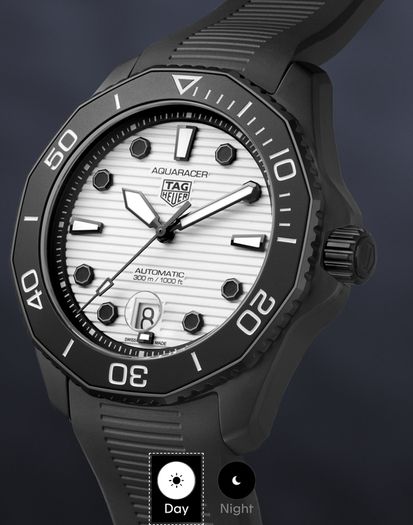 tag heuer aquaracer night diver