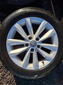 16" Audi,  Vw,  Seat,  Skoda Alloys with tyres