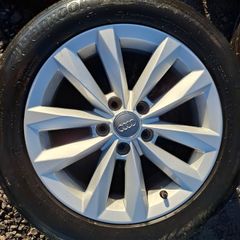 16" Audi,  Vw,  Seat,  Skoda Alloys with tyres