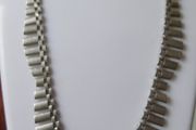 Vintage Cascading Necklace hallmarked 925 Sterling Silver length 17,5"  - 25,1g