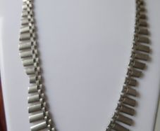 Vintage Cascading Necklace hallmarked 925 Sterling Silver length 17,5"  - 25,1g