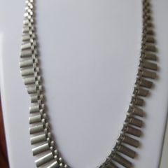 Vintage Cascading Necklace hallmarked 925 Sterling Silver length 17,5"  - 25,1g