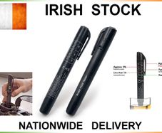 Brake Fluid Tester Pen LED Moisture Water Compact Tool Check Indicator Oil Test