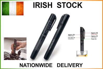 Brake Fluid Tester Pen LED Moisture Water Compact Tool Check Indicator Oil Test
