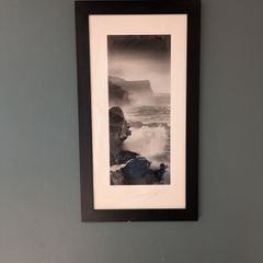 Giles Norman (signed) Framed Coastal Photograph