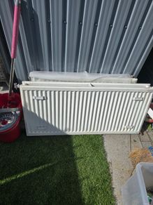 Scrap metal radiators