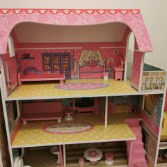 Large Wooden Dolls House