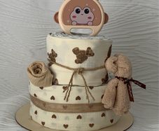 GIFT Premium Nappy Cake,Baby shower Gift,New Baby