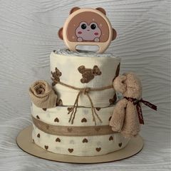 Nappy Cake, Baby shower Gift, New Baby gift
