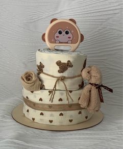 Nappy Cake, Baby shower Gift, New Baby gift