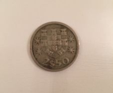 1965-1967 Portuguese 2-1/2 escudos