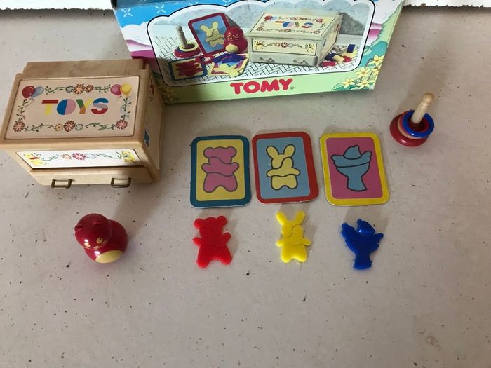 Rare Vintage 1980s Nursery Toy Box
