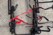 Rear mount 3 bike rack