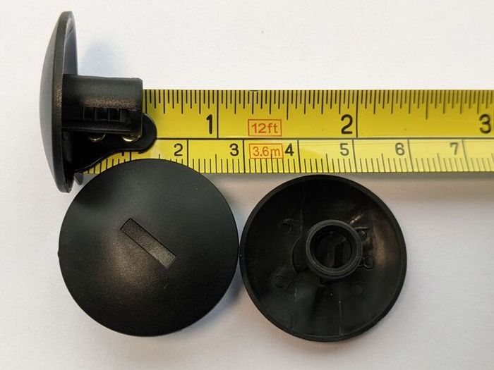 3 x Boot Carpet & Interior Carpet Clips PSA Peugeot/Citroen