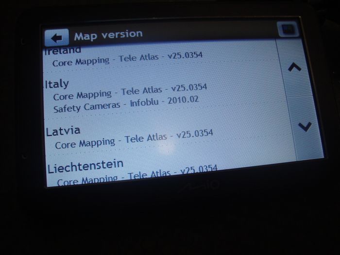 sat nav gps Mio Spirit 7670 LM for Truck, Lorry, HGV, Caravan