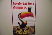 'Lovely day for a Guinness' poster