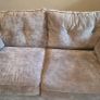 3+2+1 soft grey fabric sofa suite Image 3