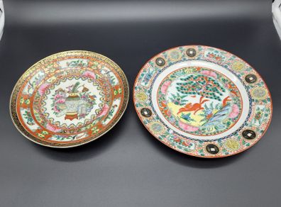 Chinese Early 20th century hand painted plates