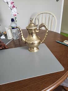 Brass epns teapot