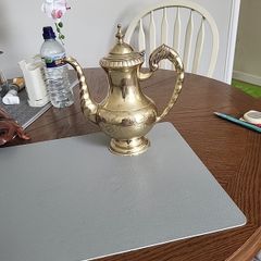 Brass epns teapot