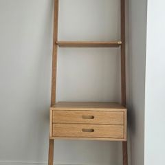 Wood side table from woo.design