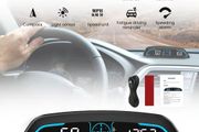GPS HUD Auto Speedometer Head Up Display Car Smart Digital Alarm Reminder Meter Electronics Accessories for All Car