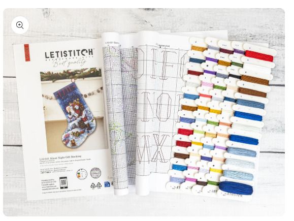 Cross Stitch Christmas Stocking Kit