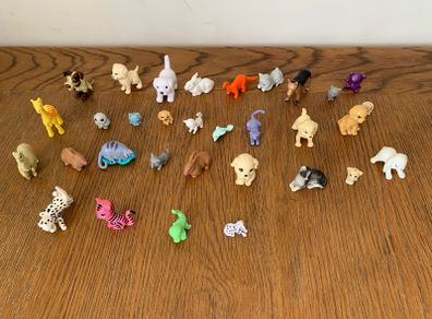32 Figurine animal characters