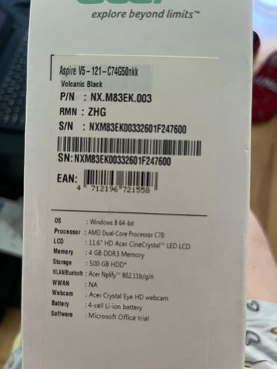 Acer Aspire V5 Notebook