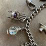 Antique Silver Charm Bracelet Image 3
