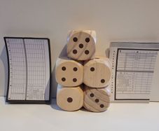 Wooden Outdoor Yahtzee