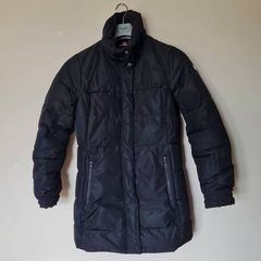 Helly hanson puffer coat Size large Black pit to pit 20" in excellent condition