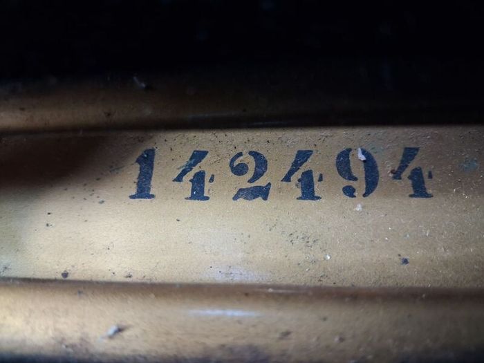 C. Bechstein baby grand piano