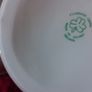 Claddagh China Pair Of Two Handled Floral Vases Made In Galway Ireland Image 5