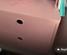 pink drawers