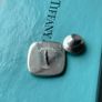 Vintage Tiffany&Co Silver ISPE Tie Lapel Pin In The Original Pouch And Box Image 8