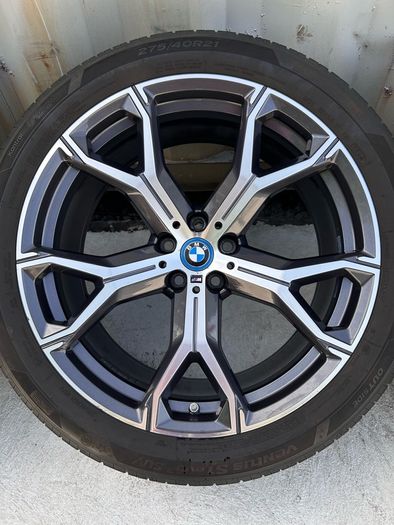 Genuine BMW Style 741M X5 G05 X6 G06 21" Alloy Wheels