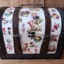 Hand decorated toy chest Image 2
