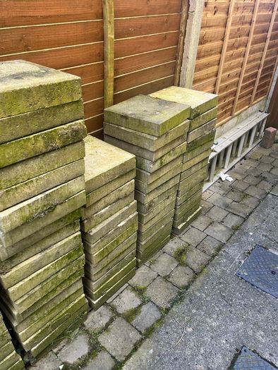 Patio slabs