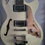 Duesenberg Starplayer TV Everest White Semi-Acoustic Guitar Image 9
