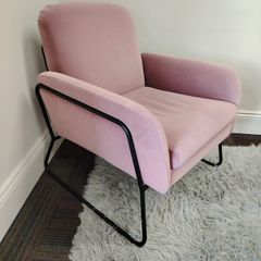 Blush pink Armchair