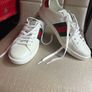 Gucci Ace leather trainers UK 8 Image 6