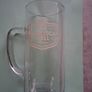 Vintage Franciscan Well Brewwery  Cork Pint Tankard Beer  Glass Image 7