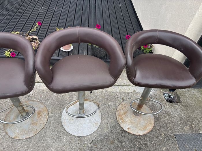 Bar stools in decent condition