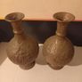 Pair of old copper vases. , HEAVY Image 5