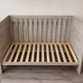 Baby Cot Bed, Toddler Bed and Changing Unit Bundle - Grey Wash - Excellent Condition Image 5