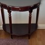 Hall Table And matching  mirror Mahogany colour Image 5